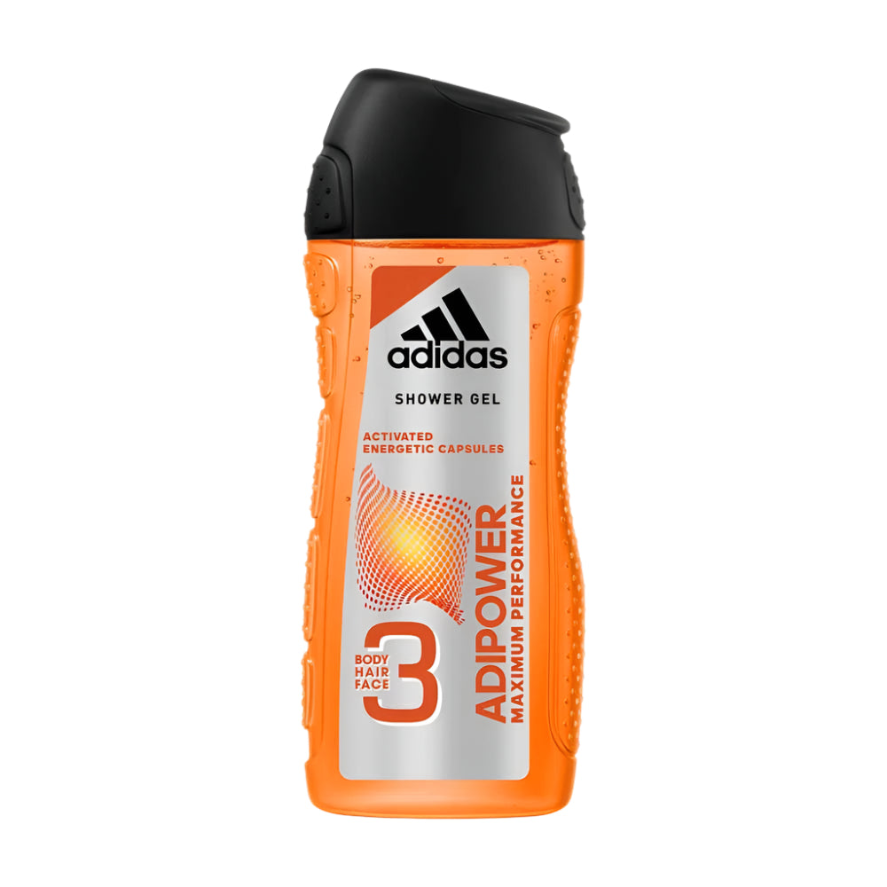 Adidas 3 In 1 Adipower Shower Gel - 250ml