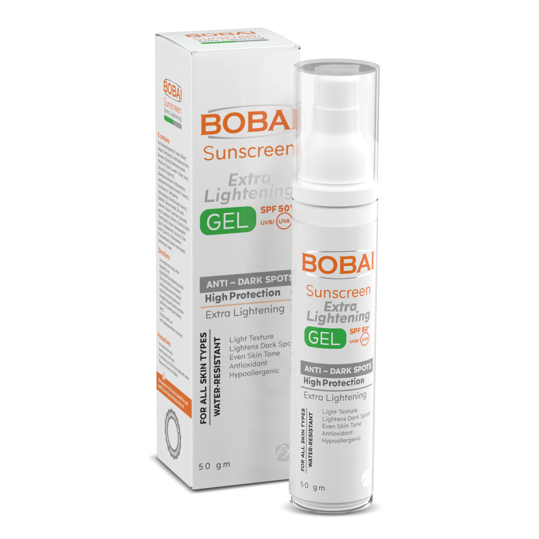 Bobai Extra Lightening SPF50+ Sunscreen Gel - 50gm