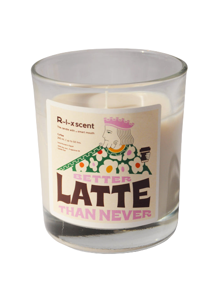 Relaxscent Better Latte Than Never Cotton Wick 250 ml