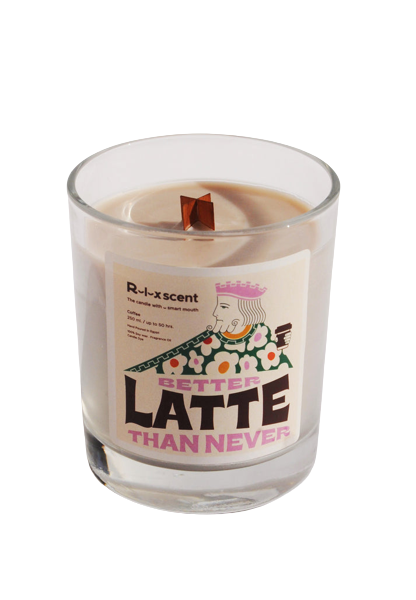 Relaxscent Better Latte Than Never Wooden Wick 250 ml