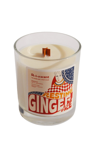 Relaxscent Resting Ginger Face Wooden Wick 250 ml