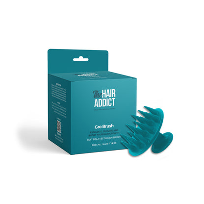 The Hair Addict Gro Brush Teal