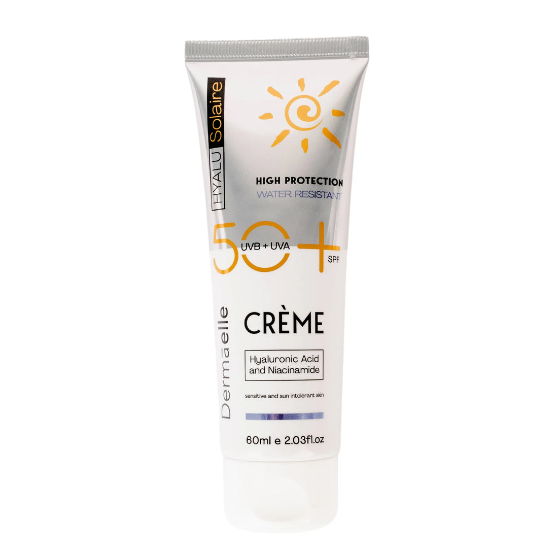 Dermaelle Hyalu Solaire Spf 50+ Creme - 60ml