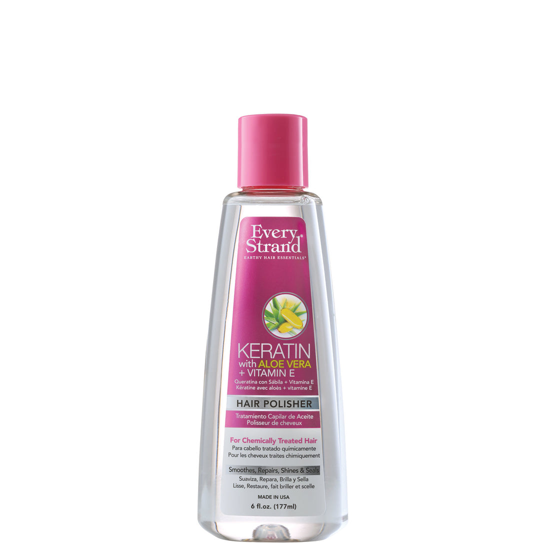 Every Strand Keratin With Aloe Vera + Vitamin E Polisher - 177ml
