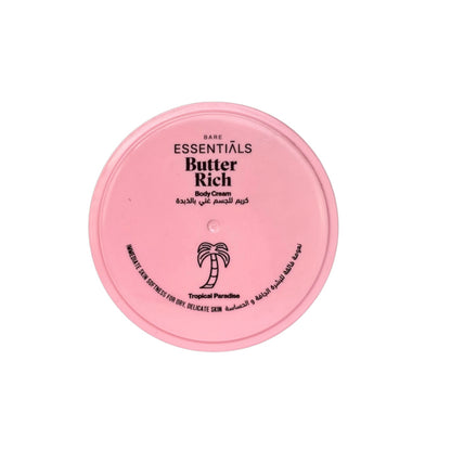 Essentials - Butter Rich Body Cream - Tropical Paradise - 125 ML