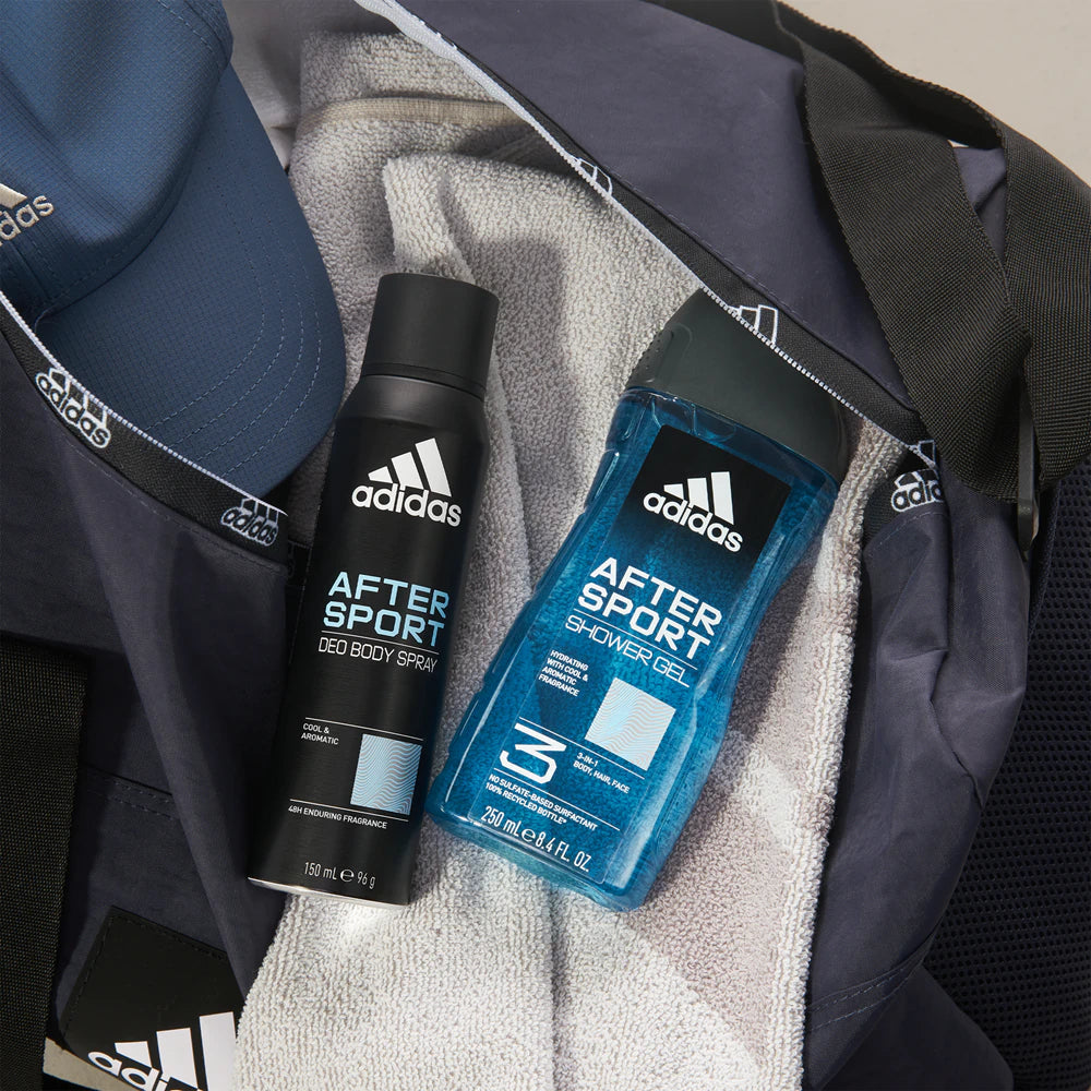 Adidas 3 in 1 After Sport Hydrating Shower Gel – 250ml