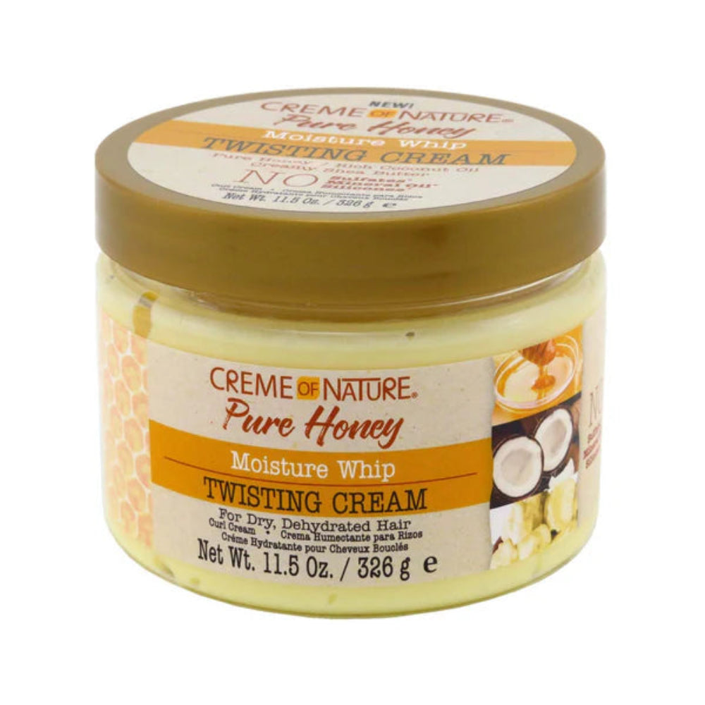 Creme Of Nature Pure Honey Moisture Whip Twisting Cream – 326gm