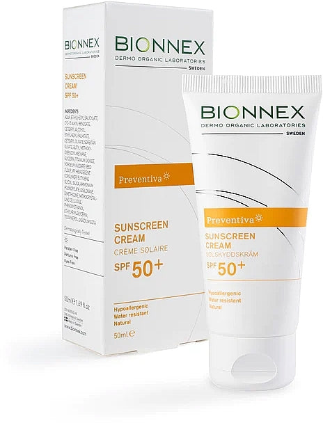 Bionnex Preventiva Sunscreen Cream SPF 50+ - 50ml