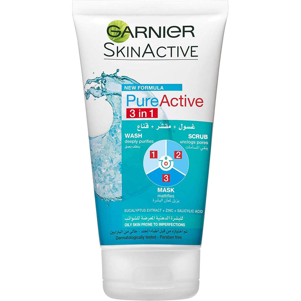 Pure Active 3in1 Face Wash 150ml
