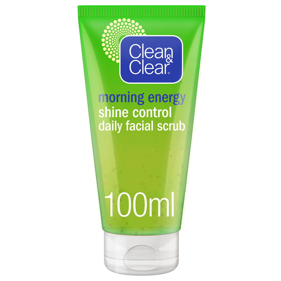 CLEAN &amp; CLEAR Daily Face Scrub, Morning Energy, Shine Control, 100ml