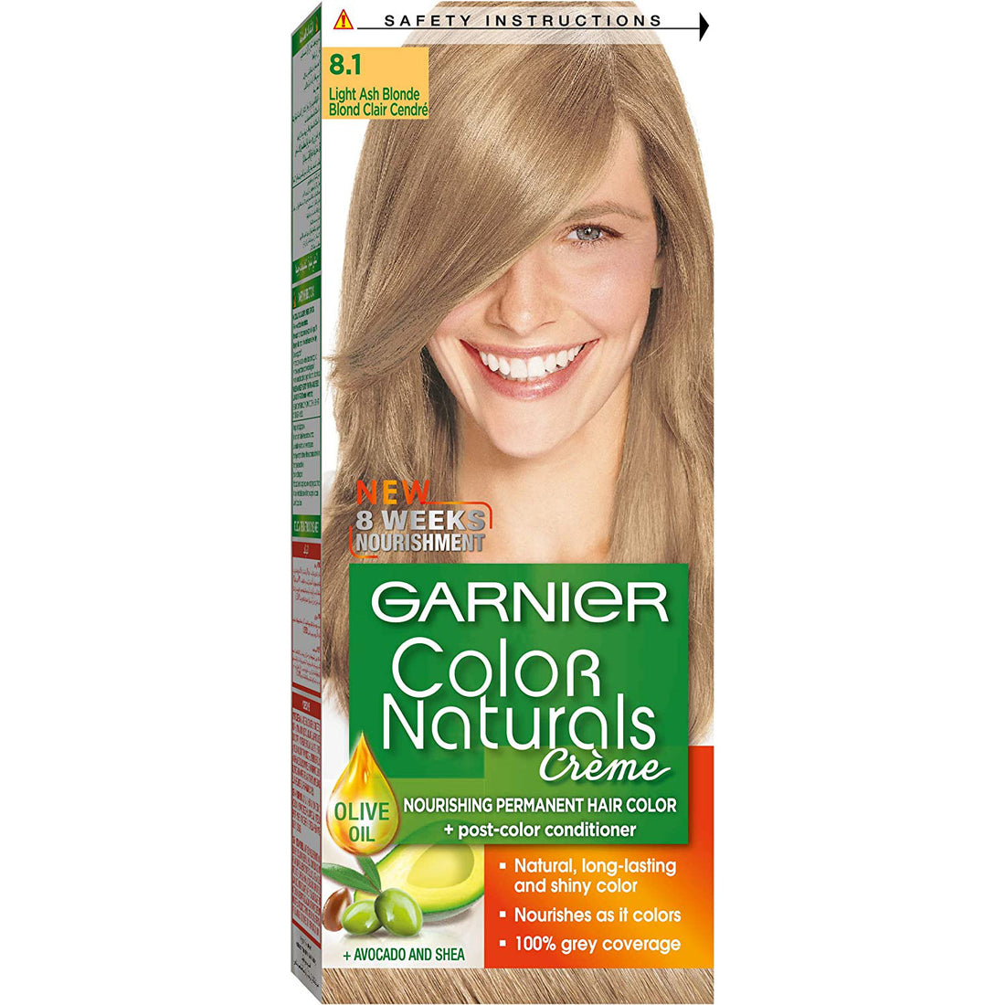Garnier Color Naturals 8.1 Light Ash Blonde