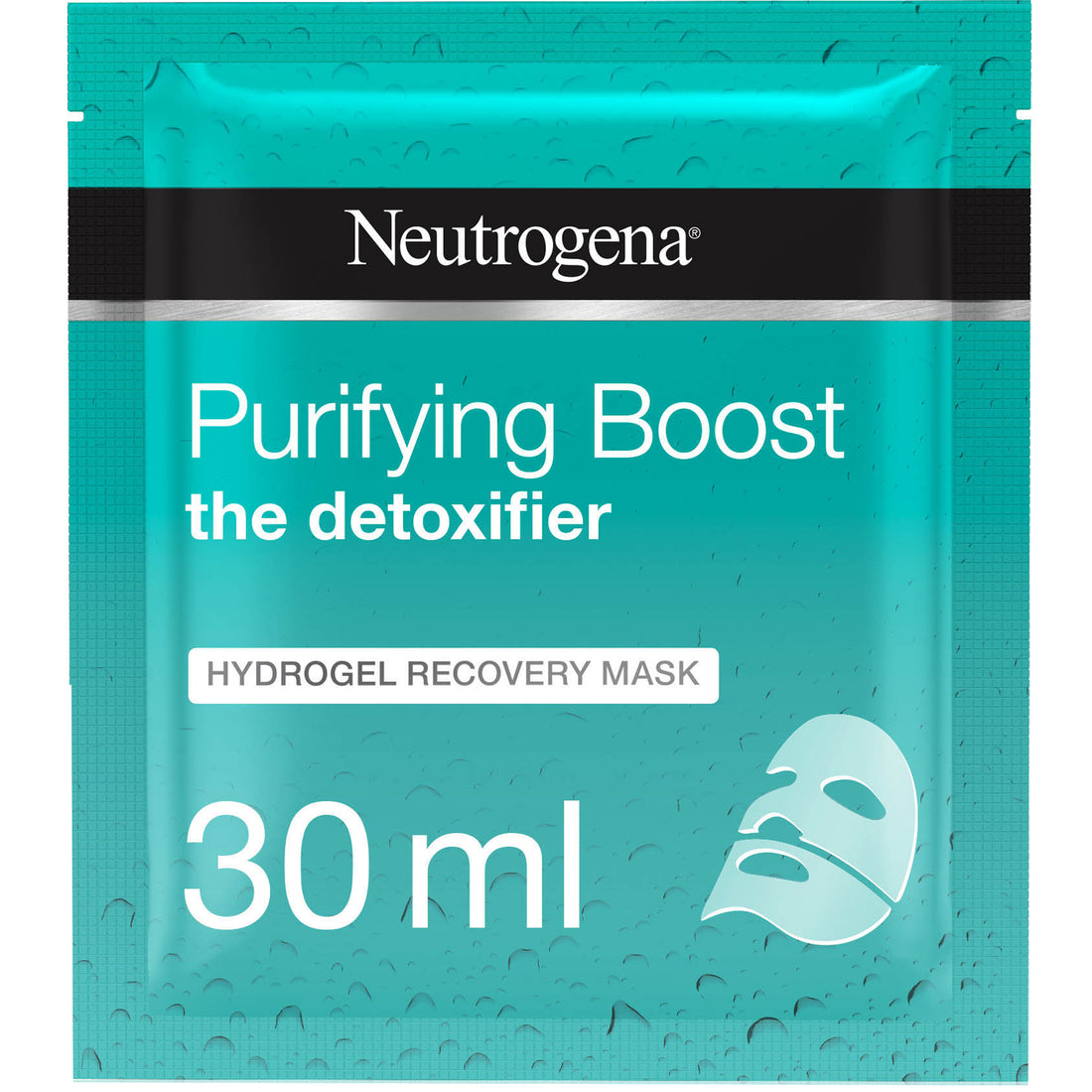 Neutrogena, The Detoxifier, Purifying Boost Hydrogel Recovery Mask, 30ml