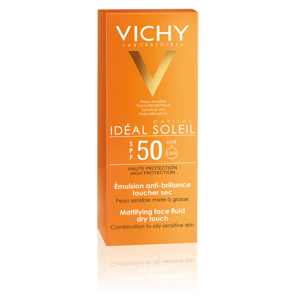 Vichy Capital Soleil Dry Touch Anti Shine Sunscreen for Oily Skin SPF50+ 50ml
