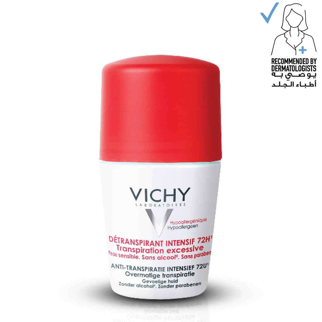 Vichy 48 Hours Anti Perspirant Beauty Deodorant Red 50ml