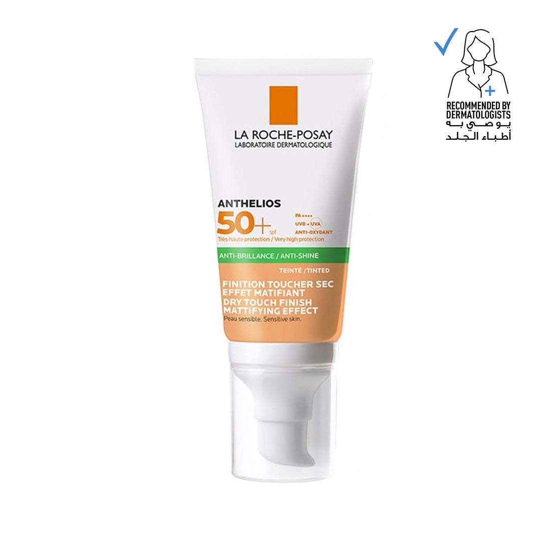 La Roche-Posay Anthelios XL Tinted Dry Touch Anti Shine Sunscreen SPF50+ 50ml