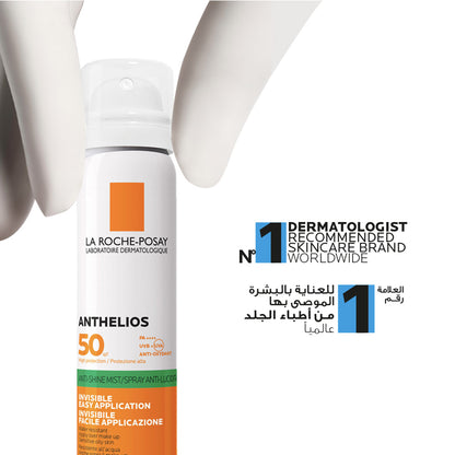 La Roche-Posay Anthelios Invisible Sunscreen Face Mist SPF50 75ml