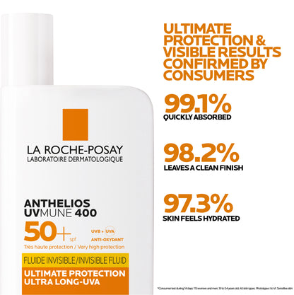 La Roche-Posay Anthelios UVMune 400 Invisible Sunscreen SPF50+ 50ml