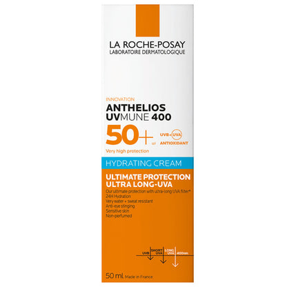 La Roche-Posay Anthelios UVMune 400 Moisturizing Sunscreen SPF50+ 50ml