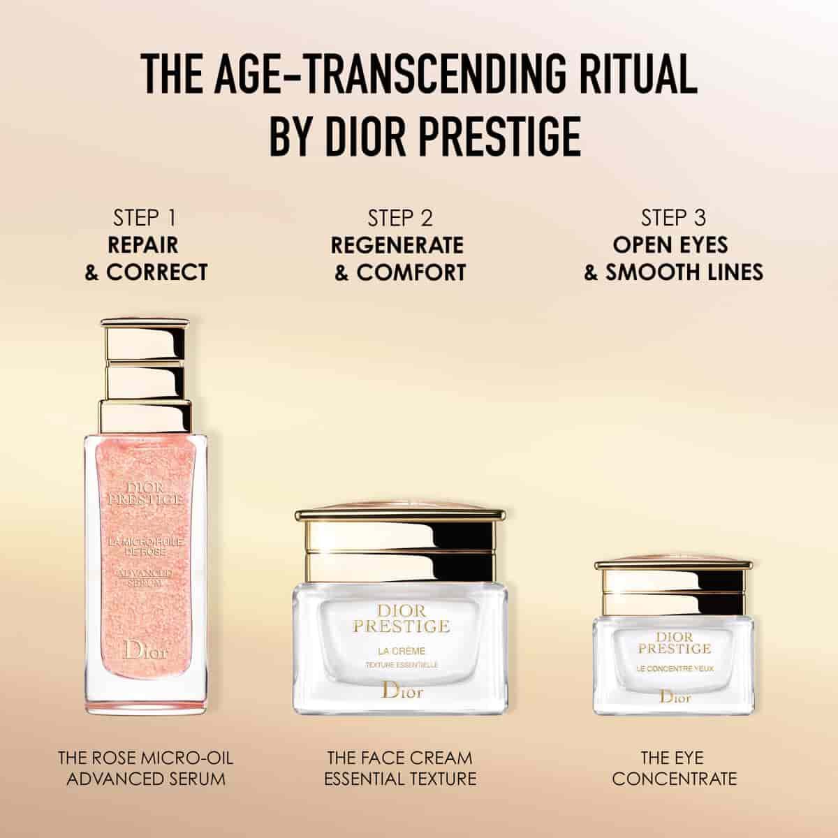 Dior prestige micro-nutrients shops set