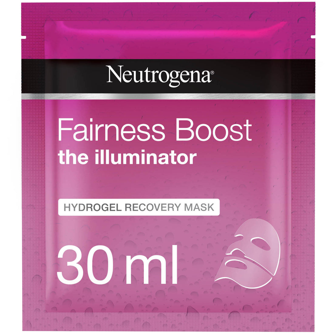 Neutrogena, The Illuminator, Fairness Boost Hydrogel Recovery Mask, 30ml