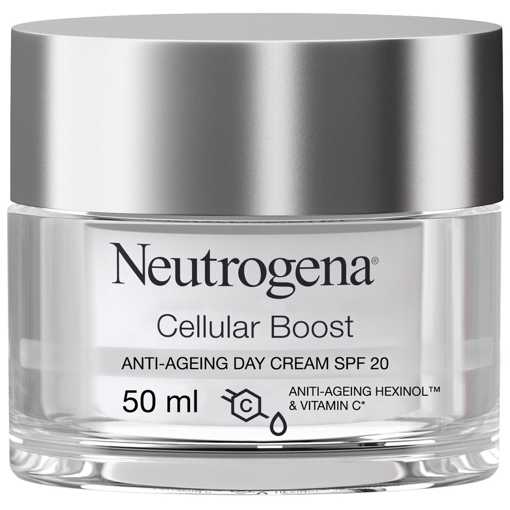 Neutrogena Face Cream, Cellular Boost, Anti-Ageing Day Cream SPF 20, 50ml