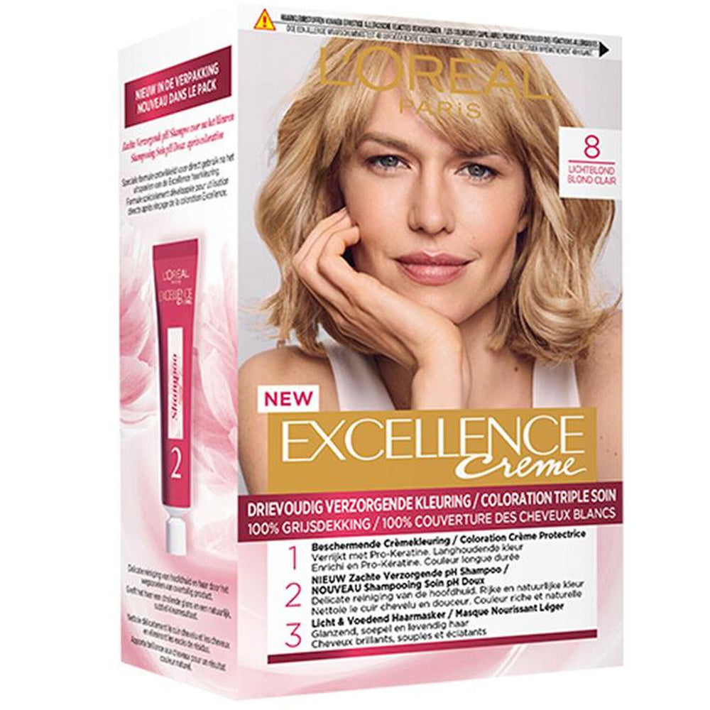 Excellence Crème 8.0 Light Blonde