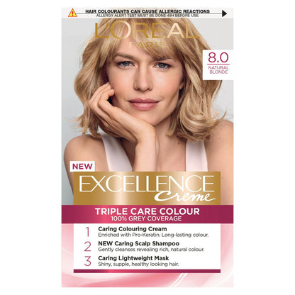 Excellence Crème 8.0 Light Blonde