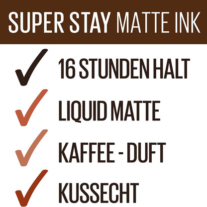 Maybelline Superstay Matte INK Coffee