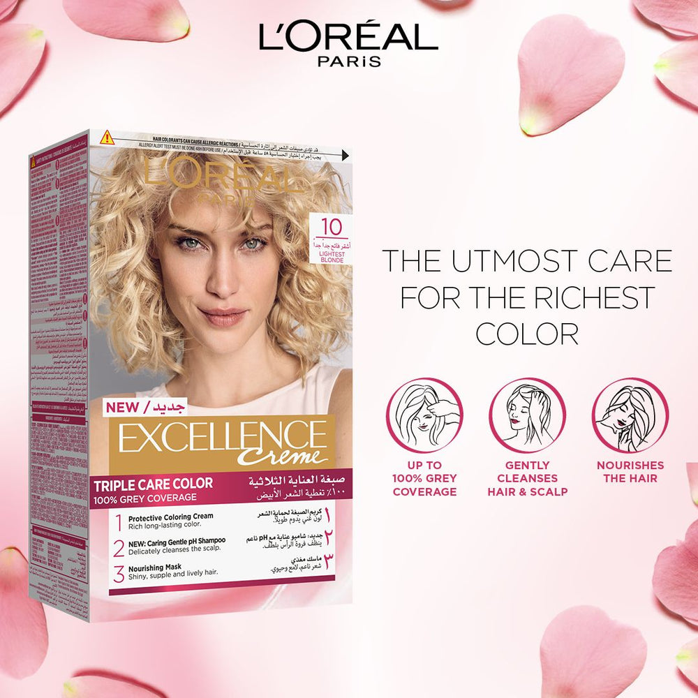 Excellence Crème 10 Ultra Light Blonde
