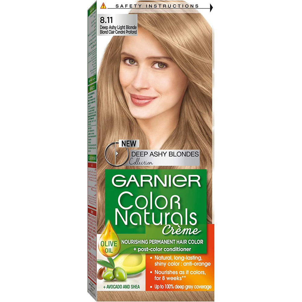 Garnier Color Naturals 8.11 Deep Light Ash Blonde