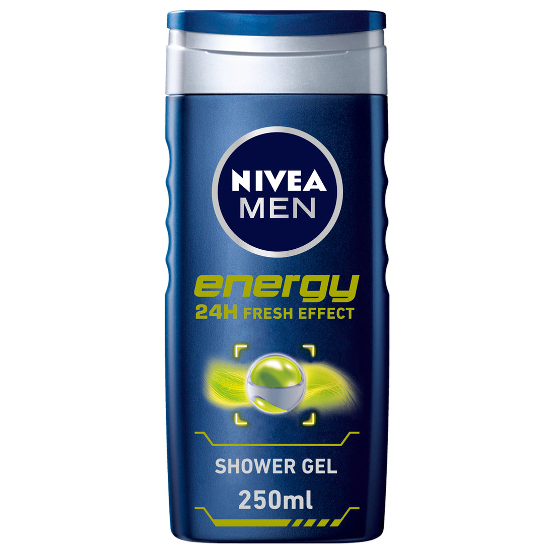 Nivea Men Energy 24h Fresh Shower Gel 3in1, Masculine Scent, 250ml