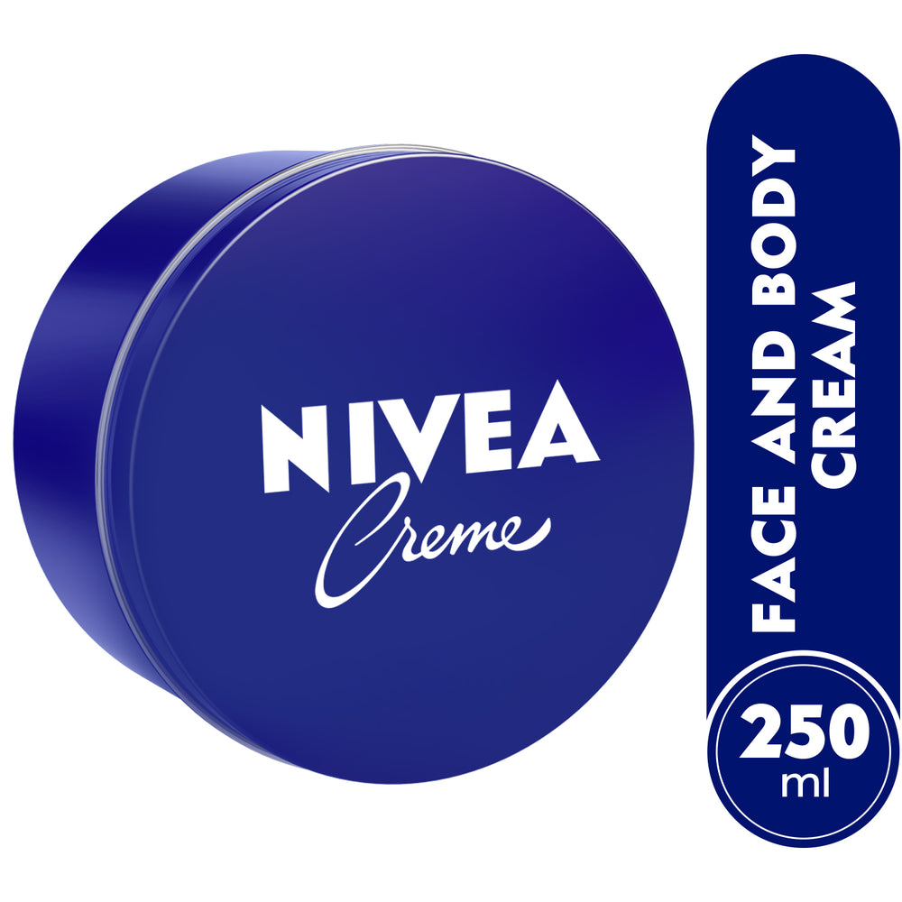 Nivea Creme, Universal All Purpose Moisturizing Cream, Tin 250ml
