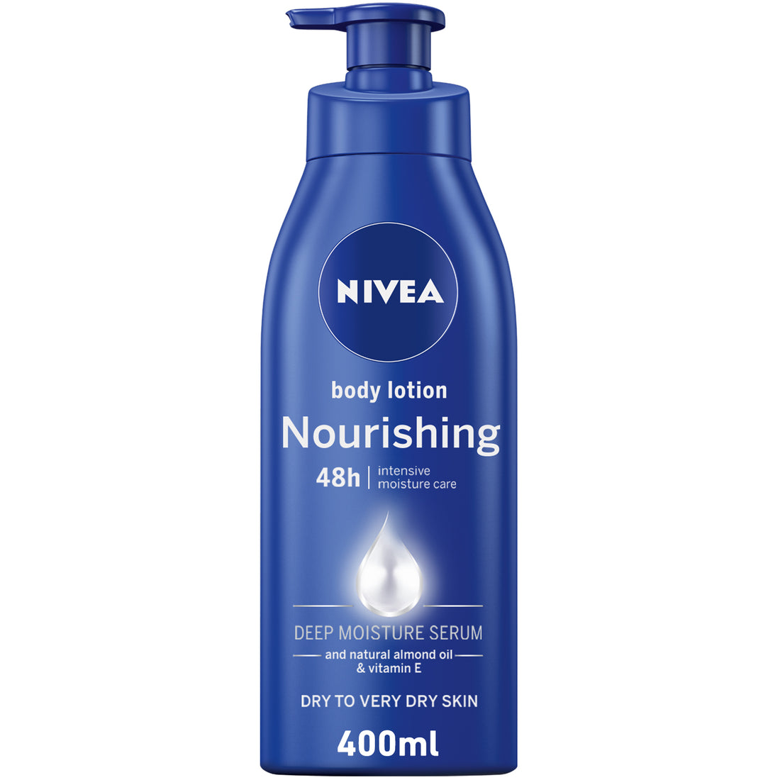 Nivea Nourishing Body Lotion, Almond Oil, Extra Dry Skin, 400ml