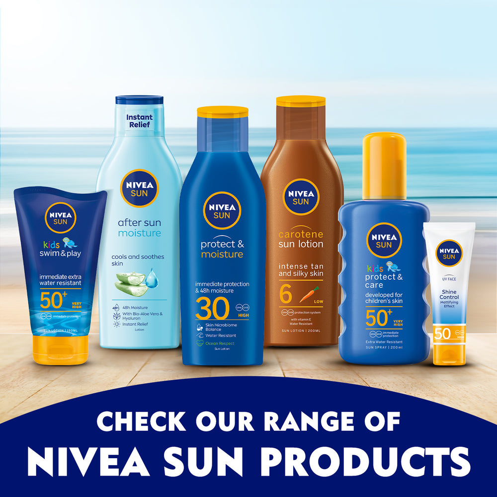 Nivea Sun Kids Moisturizing Sun Lotion, UVA &amp; UVB Protection, SPF 50+, 200ml