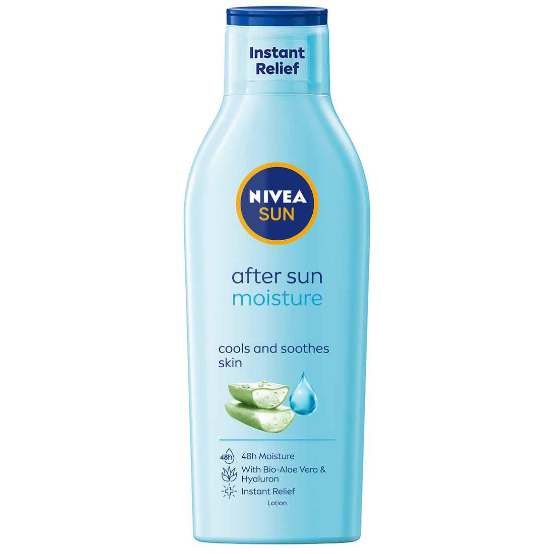 Nivea Sun After Sun Moisturizing Sun Lotion, Aloe Vera &amp; Avocado Oil, 200ml