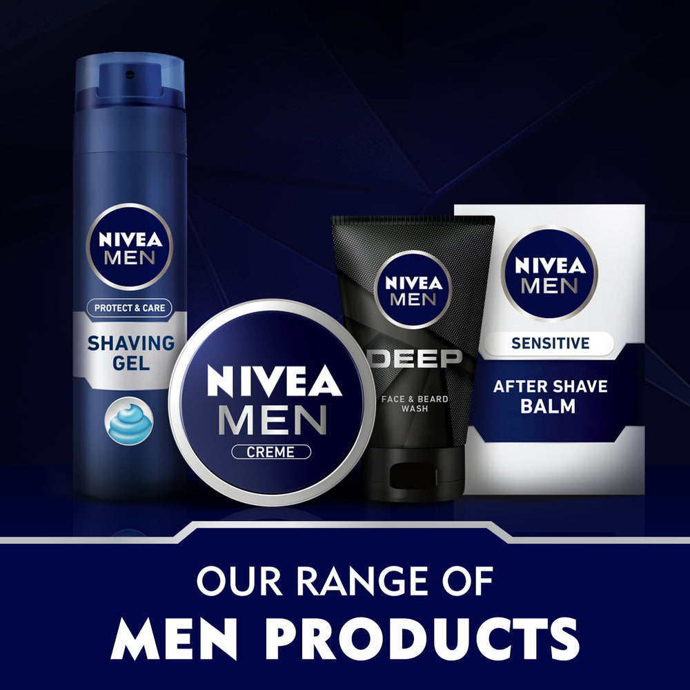 Nivea Men Sensitive Shaving Cream, Chamomile &amp; Hamamelis, 100ml