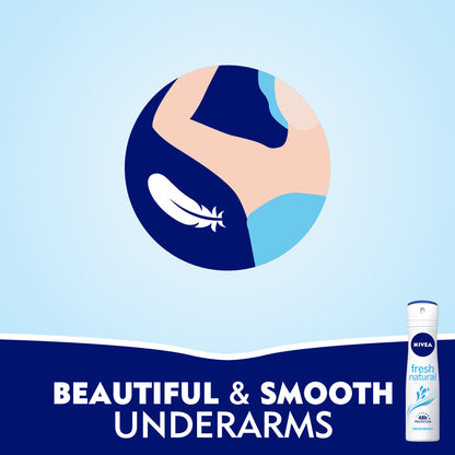 Nivea Fresh Natural, Deodorant for Women, Ocean Extracts, Spray 150ml
