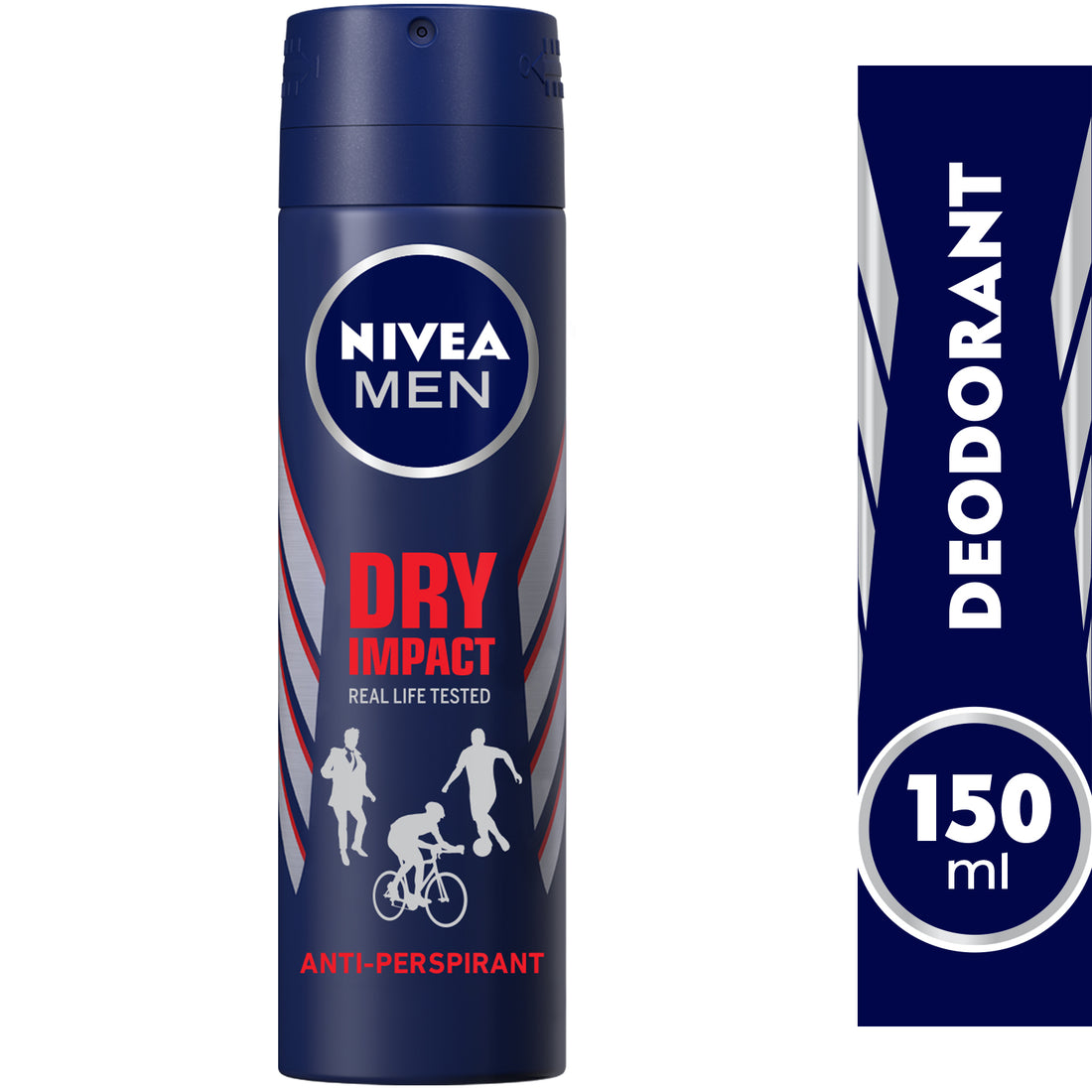 Nivea Men Dry Impact, Antiperspirant for Men, Spray 150ml