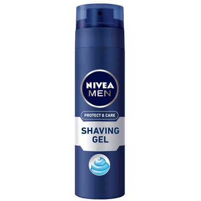 Nivea Men Protect &amp; Care Shaving Gel, Aloe Vera, 200ml