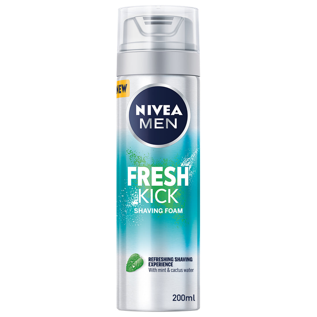 Nivea Men Fresh &amp; Cool Shaving Foam, Mint Extracts, 200ml