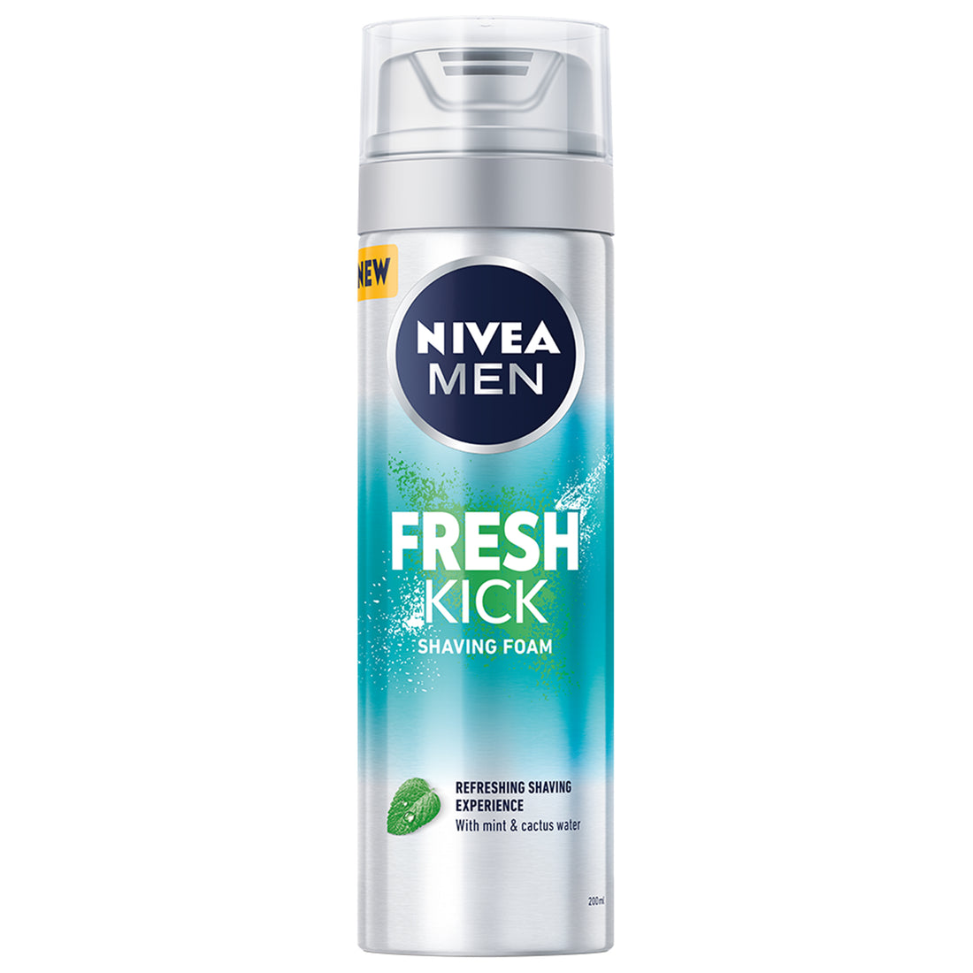 Nivea Men Fresh &amp; Cool Shaving Foam, Mint Extracts, 200ml