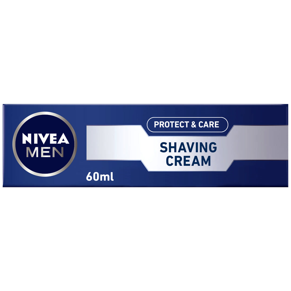 NIVEA MEN Protect &amp; Care Shaving Cream, Aloe Vera, 60ml