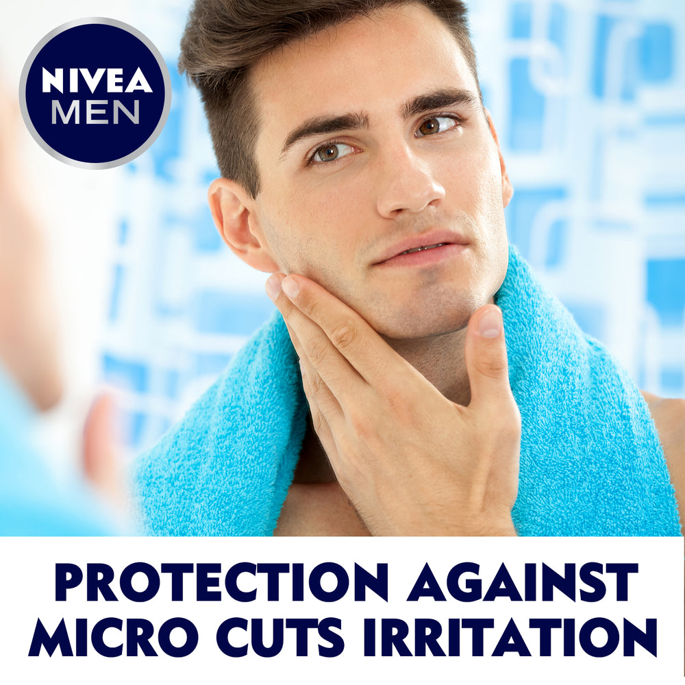Nivea Men Protect &amp; Care Shaving Cream, Aloe Vera, 100ml