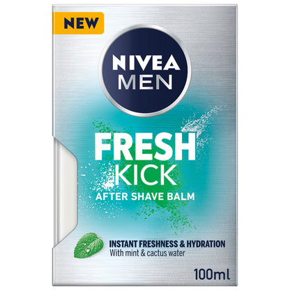 Nivea Men Fresh &amp; Cool After Shave Fluid, Mint Extracts, 100ml