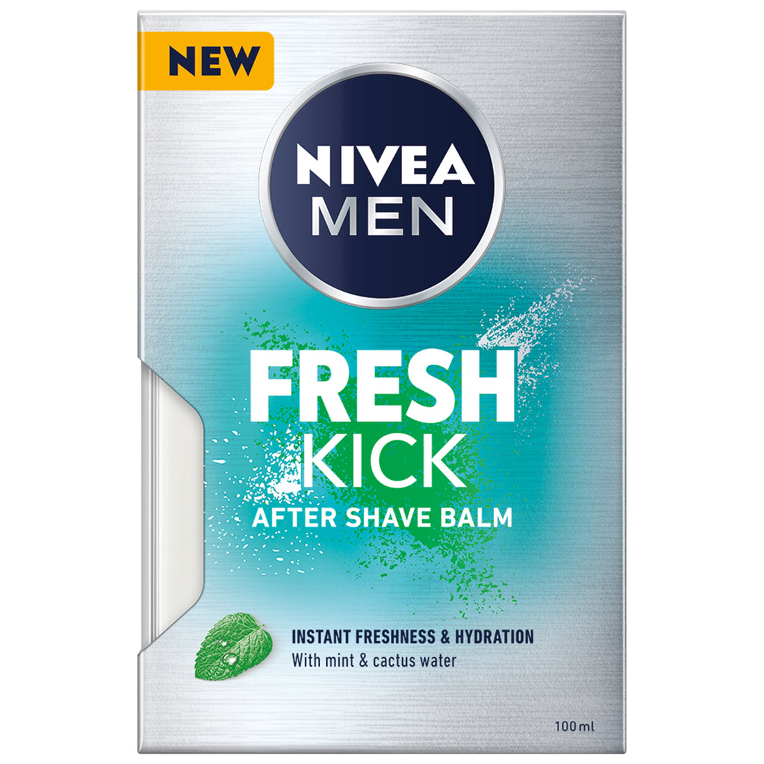 Nivea Men Fresh &amp; Cool After Shave Fluid, Mint Extracts, 100ml