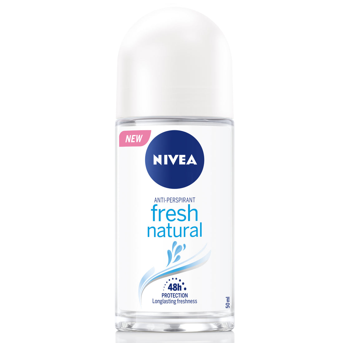 Nivea Fresh Natural, Deodorant for Women, Ocean Extracts, Roll-on 50ml