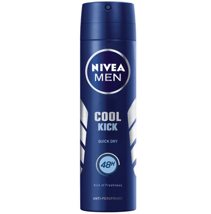 Nivea Men Cool Kick, Deodorant for Men, Fresh Scent, Spray 150ml