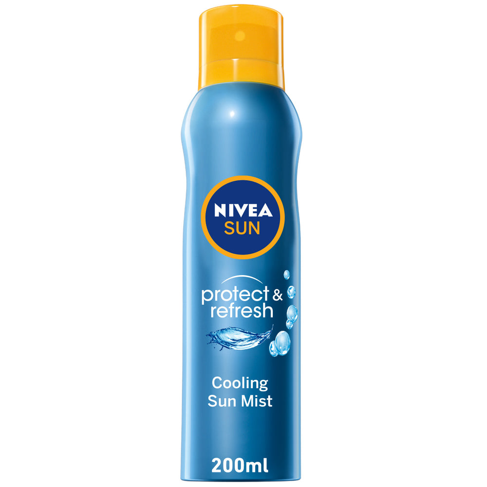 Nivea Sun Protect &amp; Refresh Cooling Mist, SPF 30, Spray 200ml