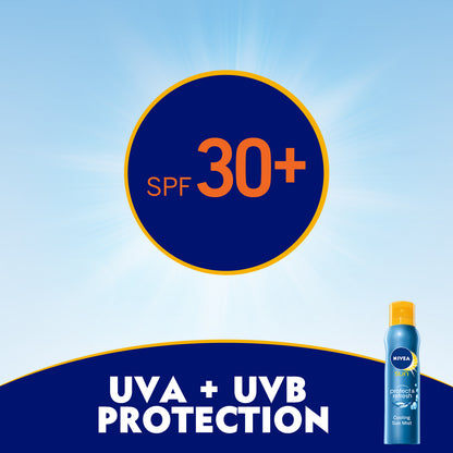 Nivea Sun Protect &amp; Refresh Cooling Mist, SPF 30, Spray 200ml
