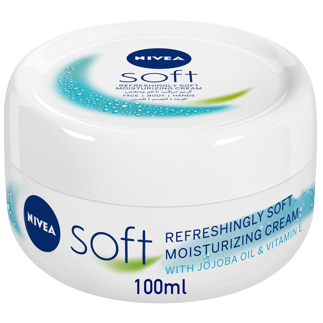 Nivea Soft Refreshing &amp; Moisturizing Cream, Jar 100ml